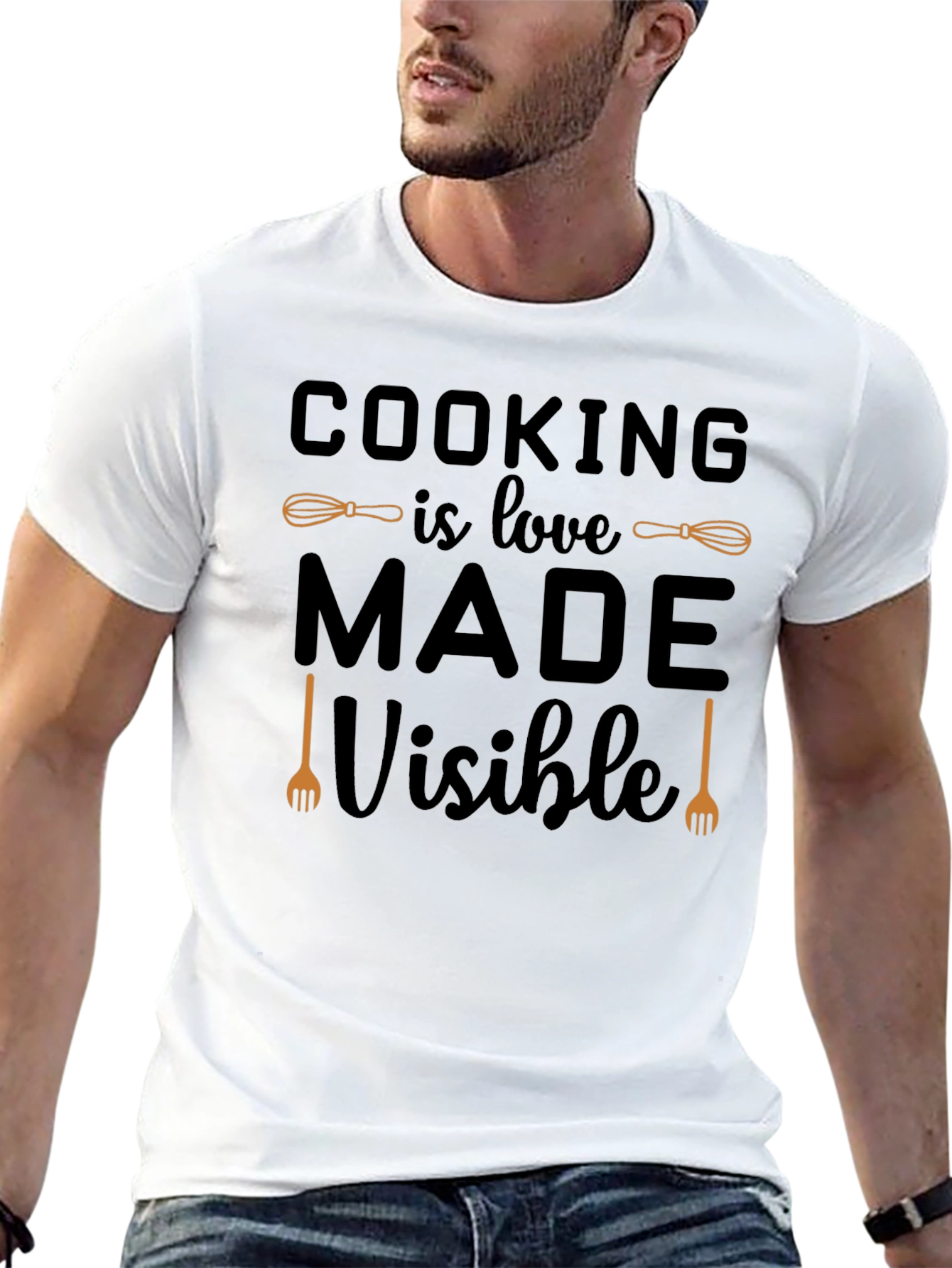 Cooking is Love Made Visible Graphic T-Shirt