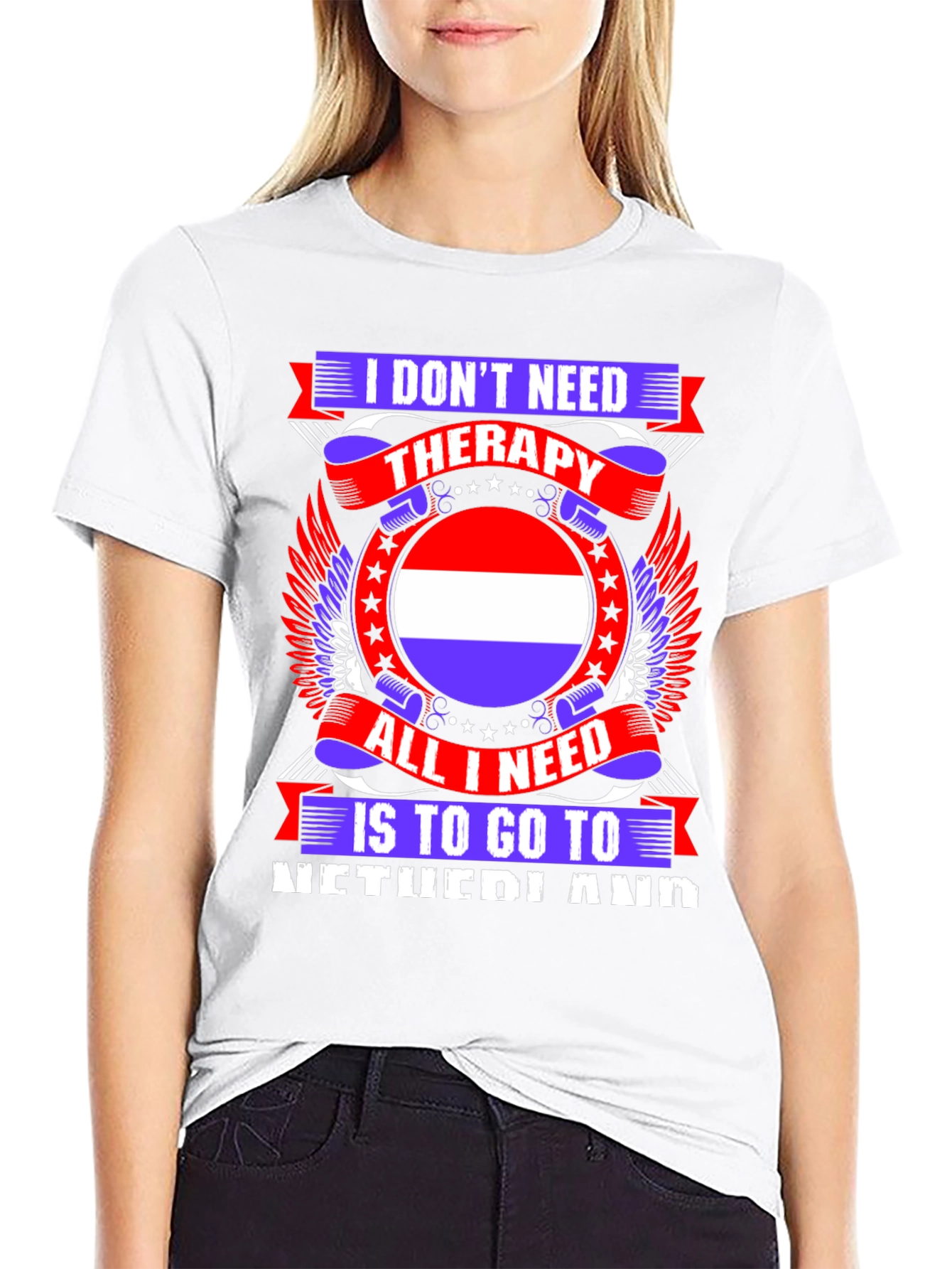 Netherlands Therapy T-Shirt - Travel Lover Tee