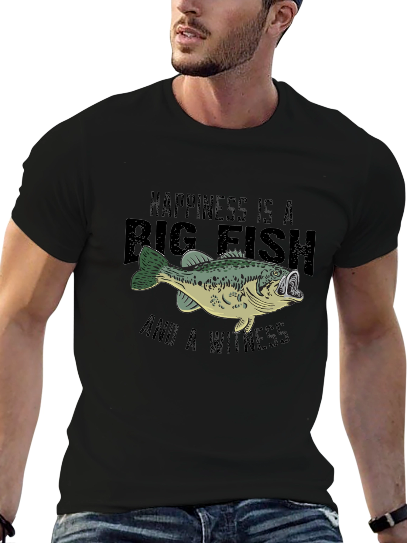 Happiness is a Big Fish T-Shirt