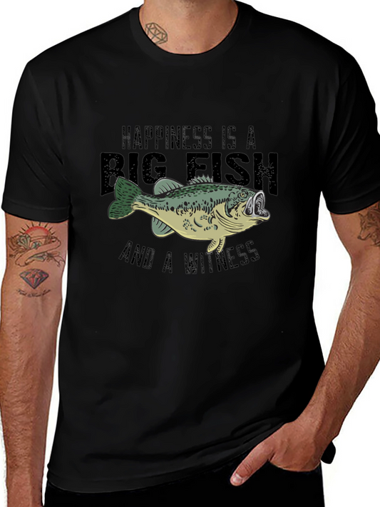 Happiness is a Big Fish T-Shirt