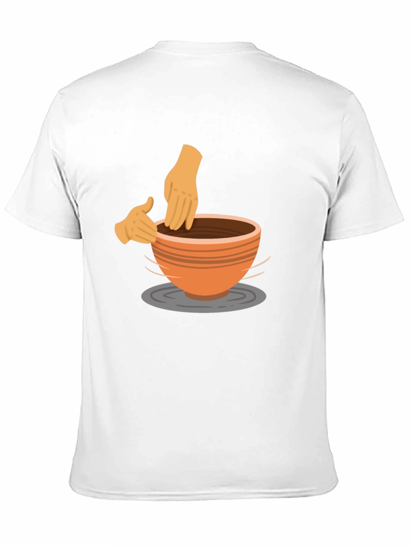 Pottery Wheel Black T-Shirt