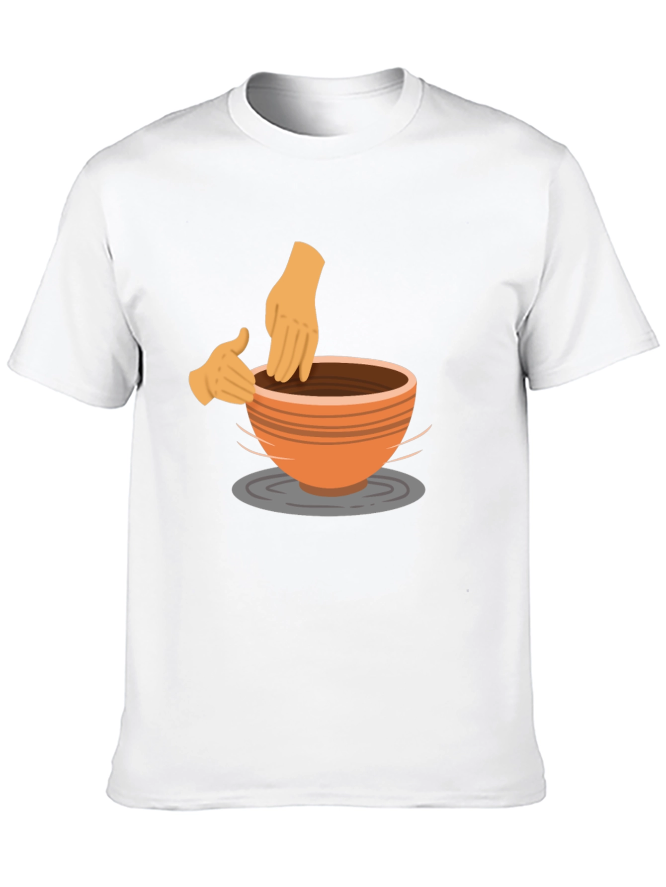 Pottery Wheel Black T-Shirt