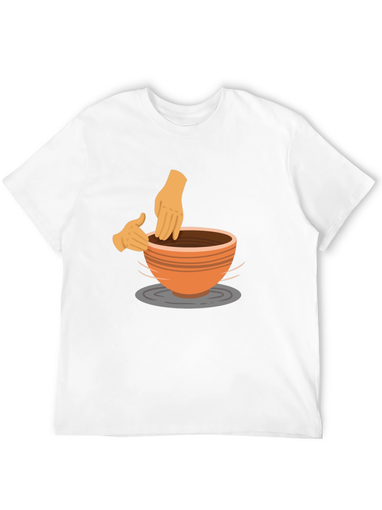 Pottery Wheel Black T-Shirt
