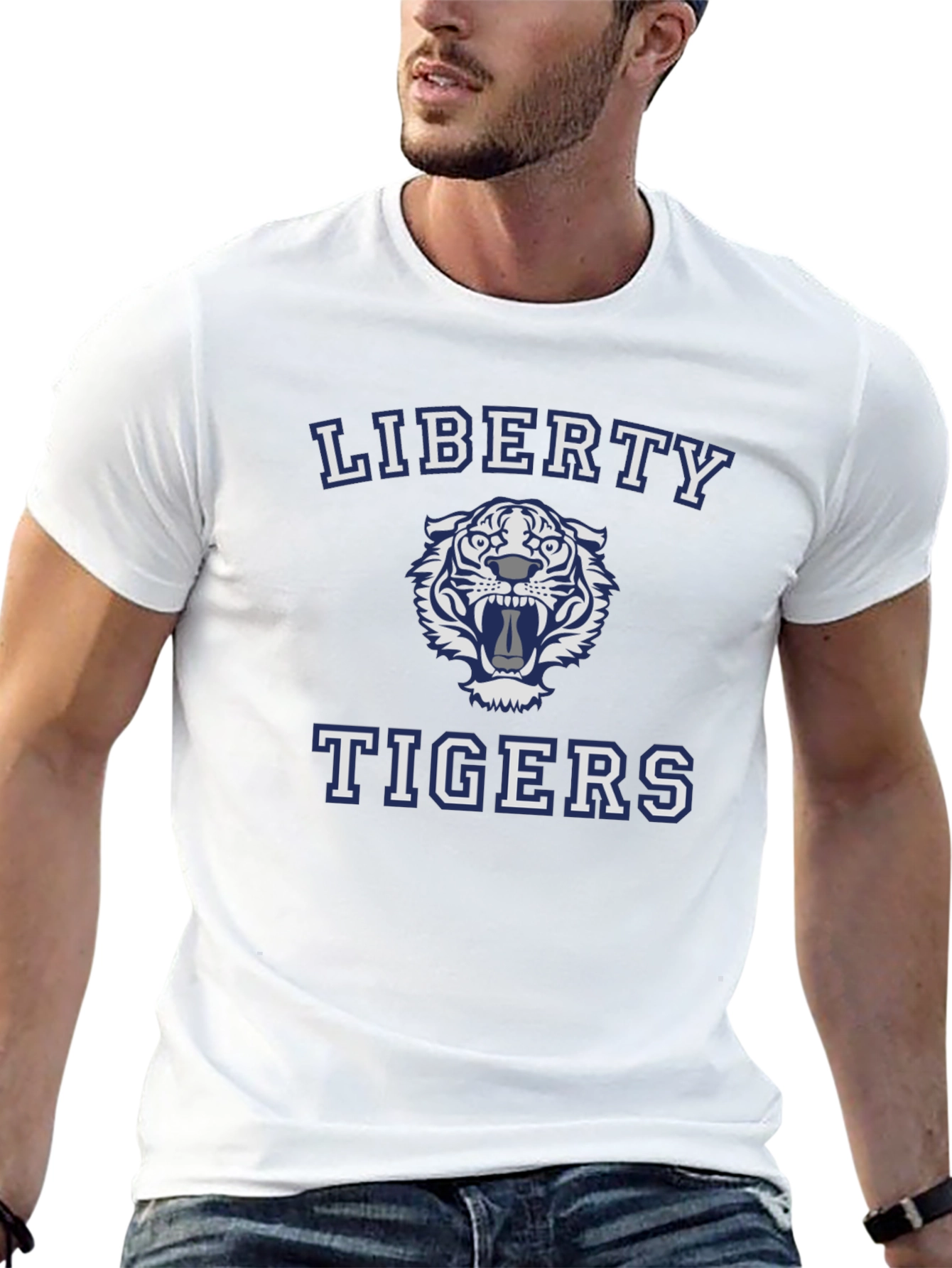 Liberty Tigers Black T-Shirt