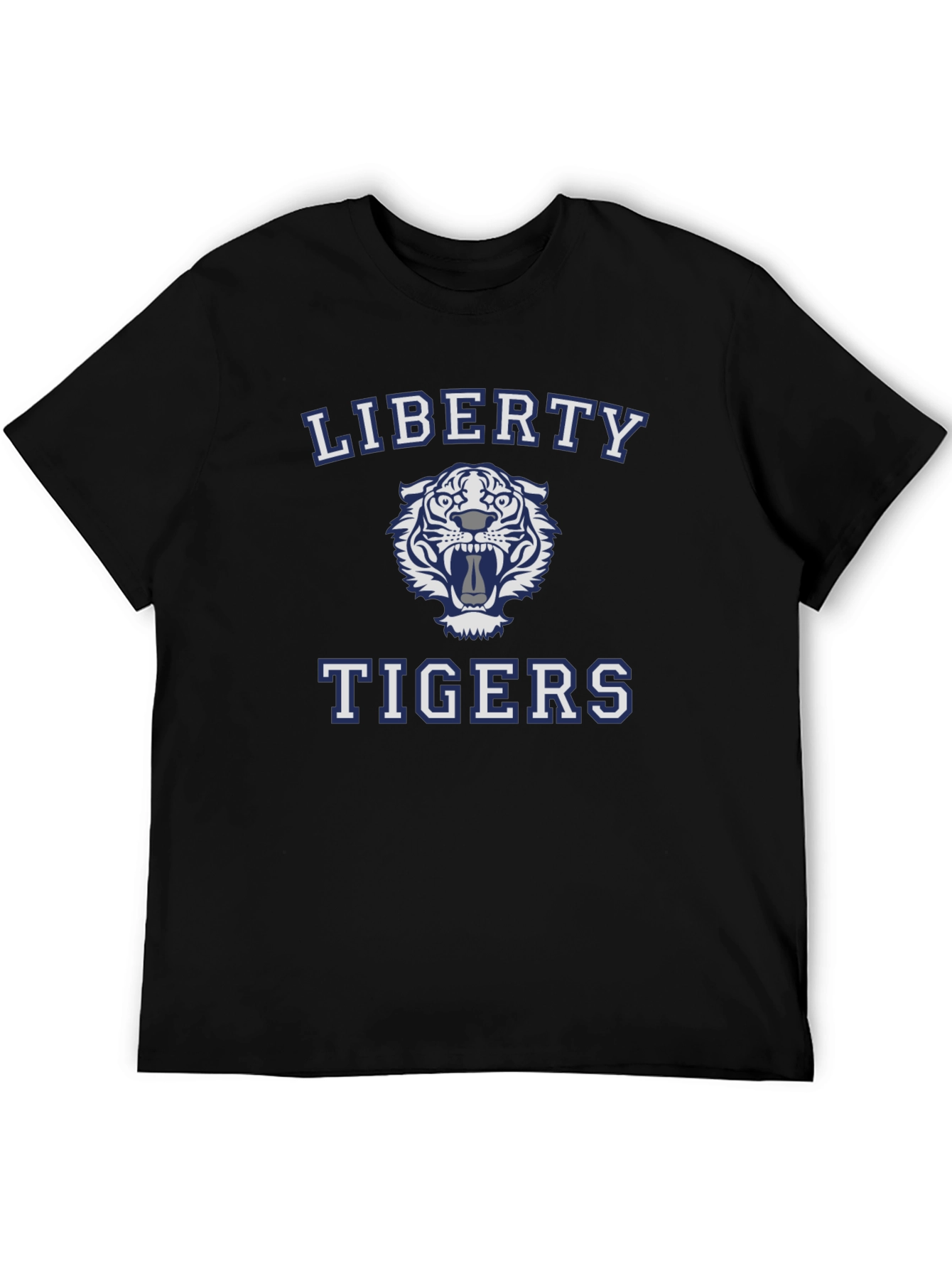 Liberty Tigers Black T-Shirt