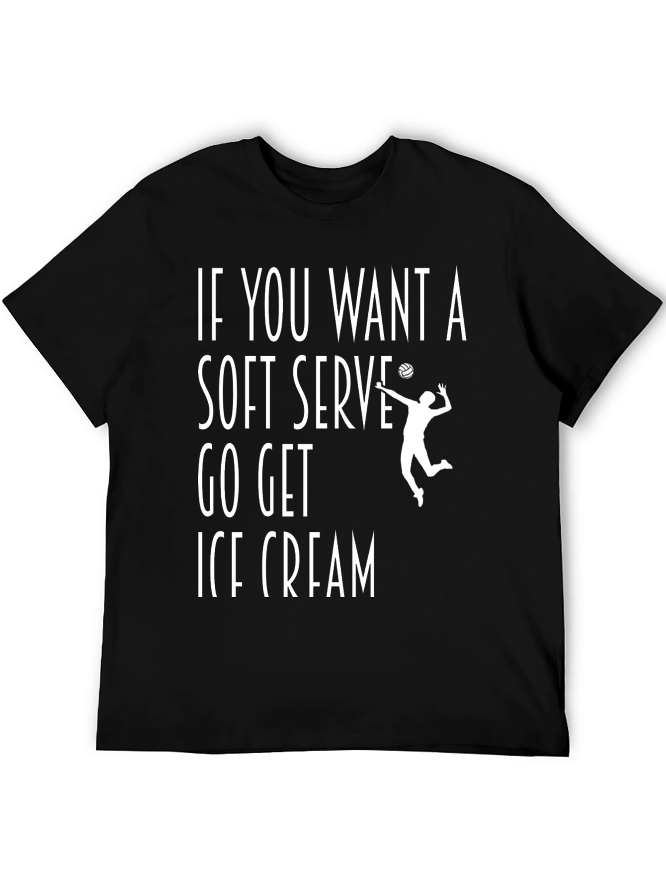 Soft Serve Volleyball Graphic Tee