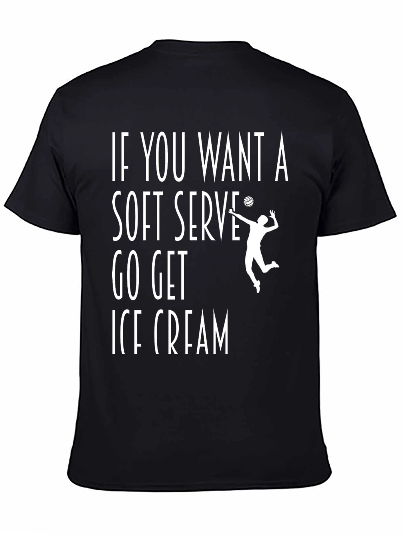 Soft Serve Volleyball Graphic Tee