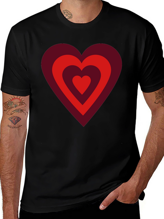 Heart Graphic Tee - Stylish & Comfortable
