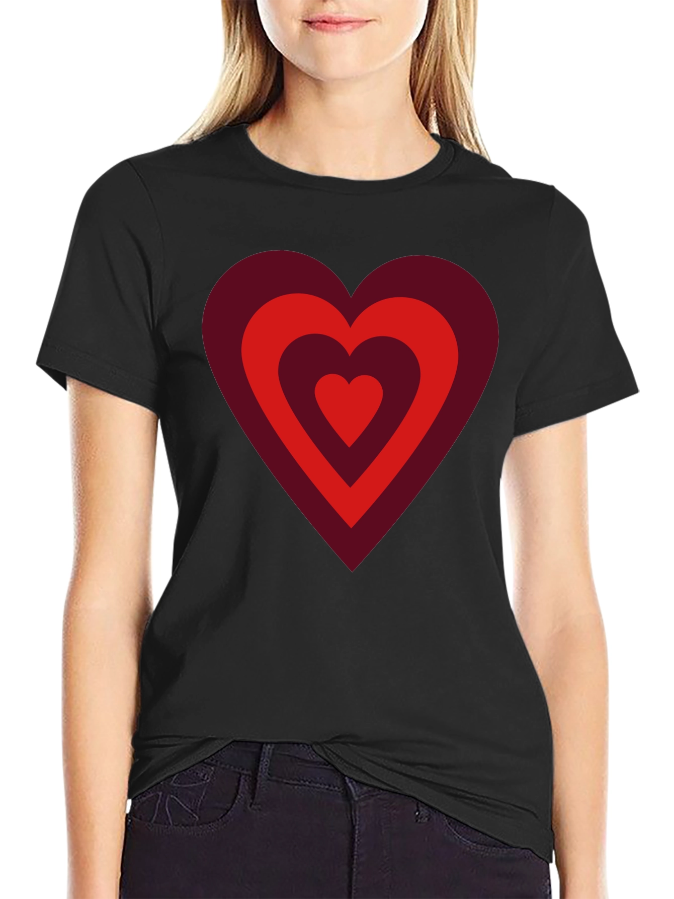 Heart Graphic Tee - Stylish & Comfortable