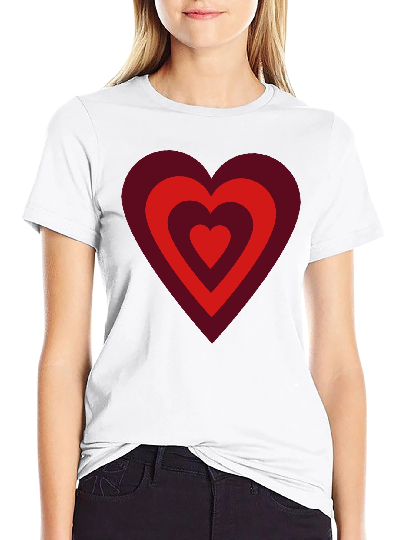 Heart Graphic Tee - Stylish & Comfortable