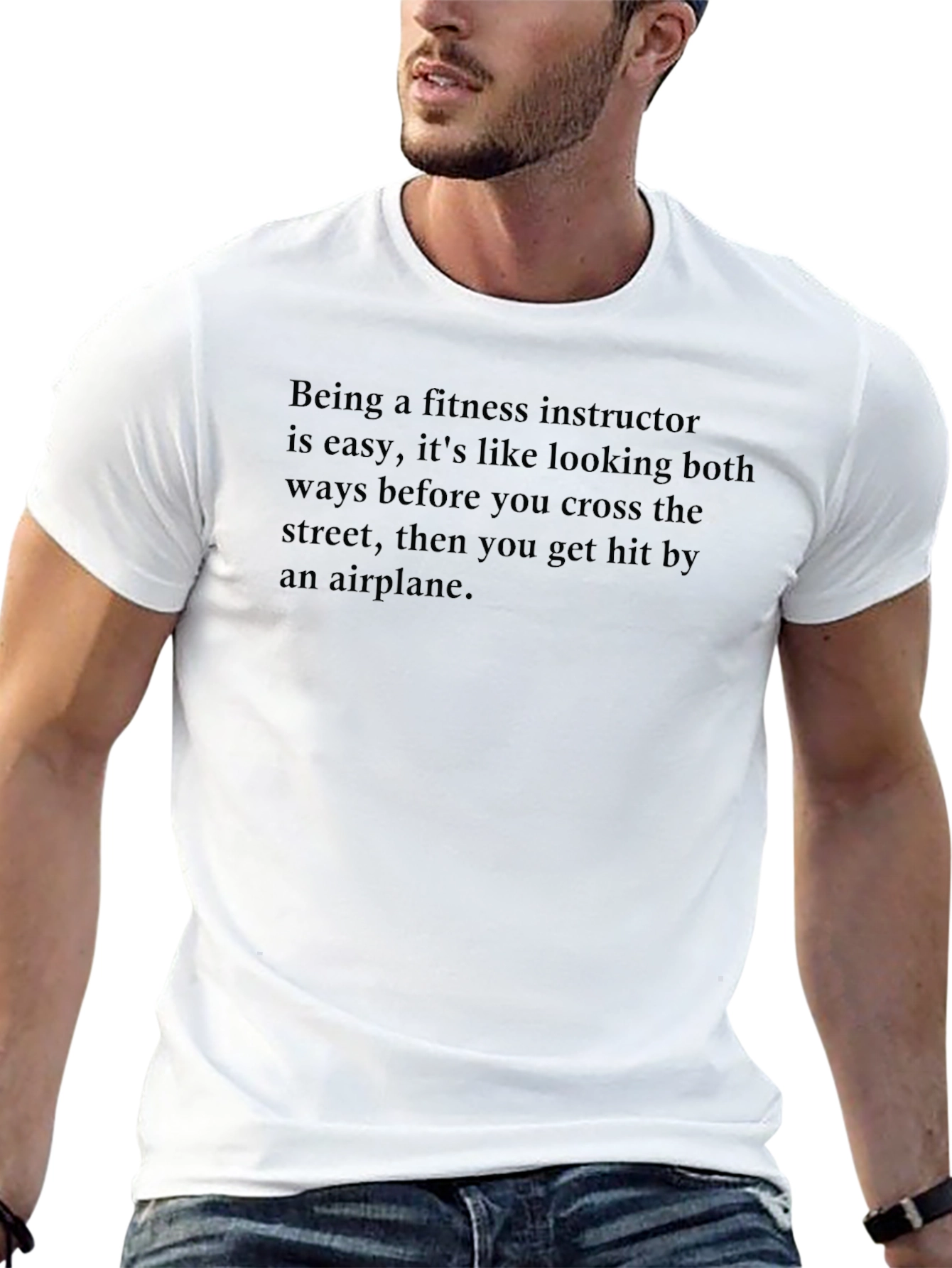 Fitness Instructor Funny Graphic T-Shirt