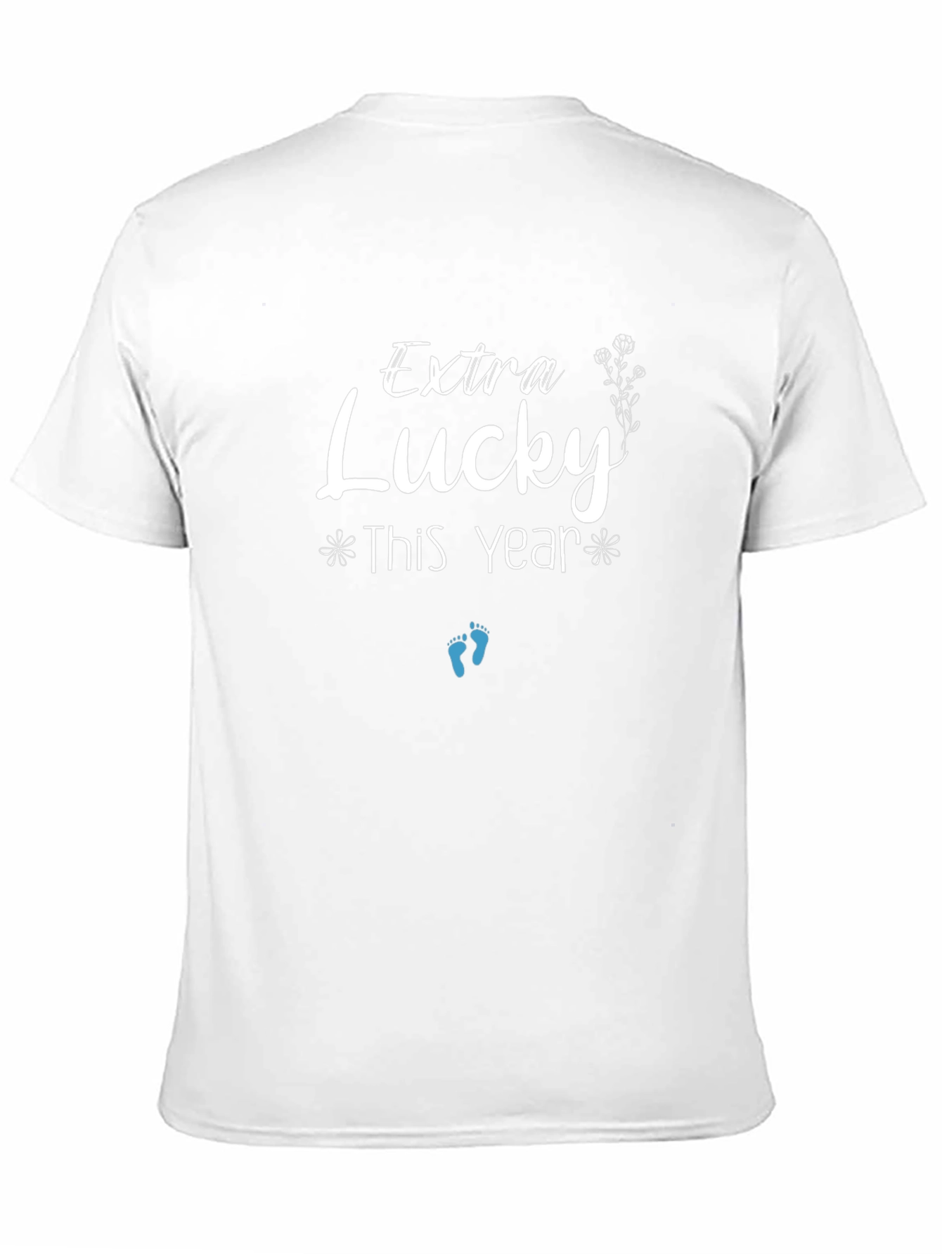 Extra Lucky This Year Black Graphic T-Shirt