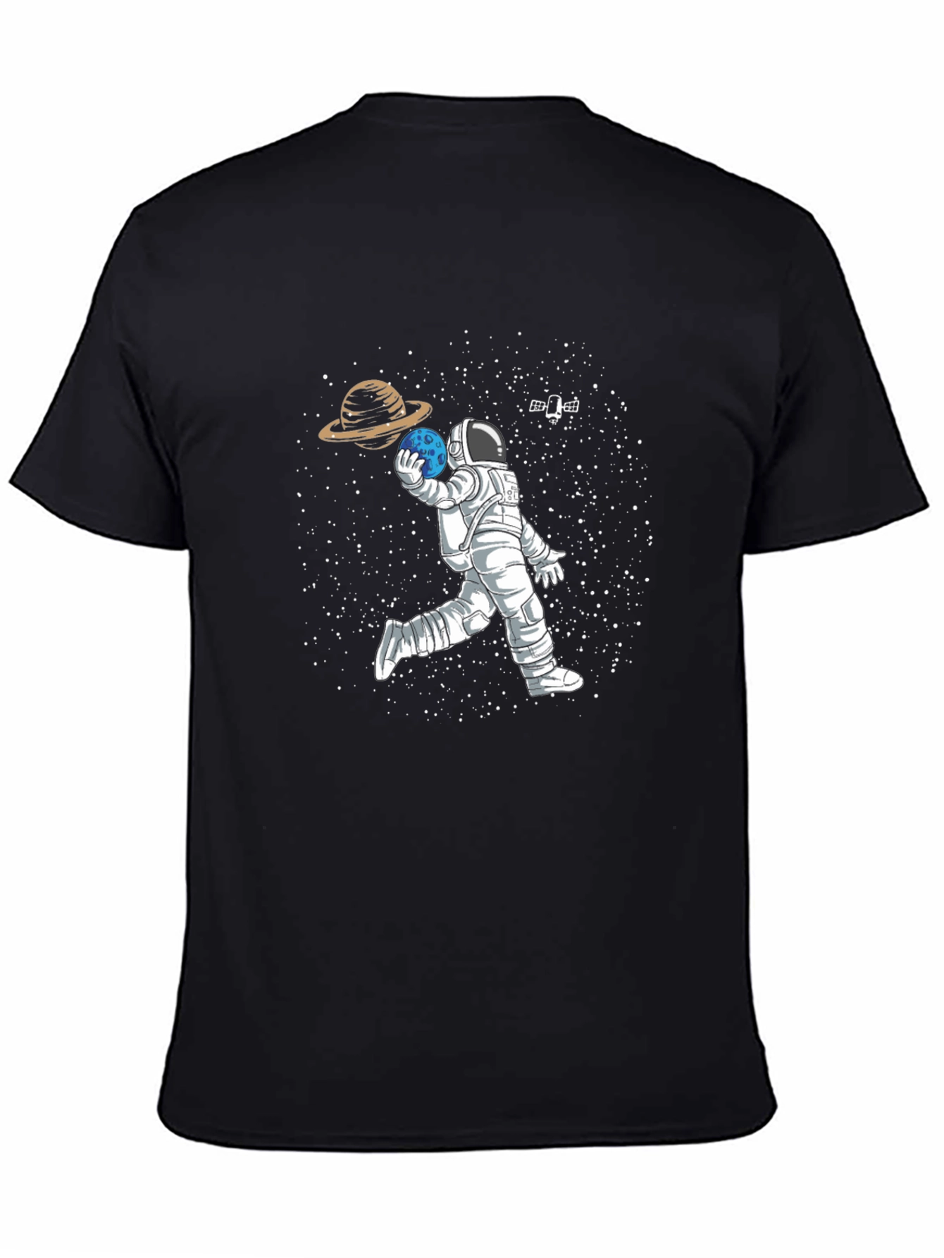 Astronaut Bowling Space T-Shirt
