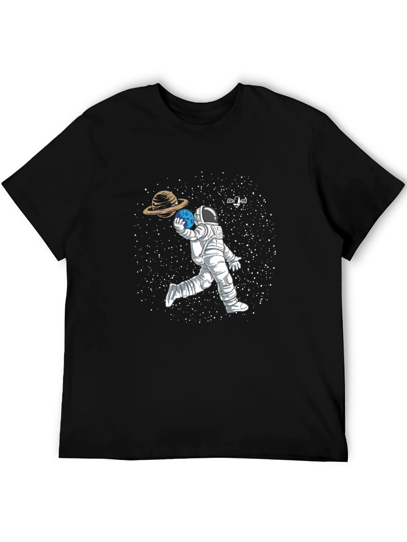 Astronaut Bowling Space T-Shirt