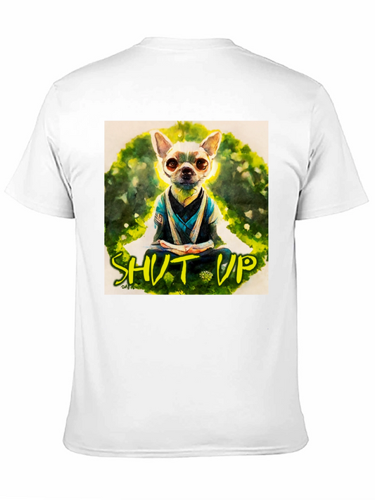 Zen Chihuahua T-Shirt - Meditating Dog Graphic Tee