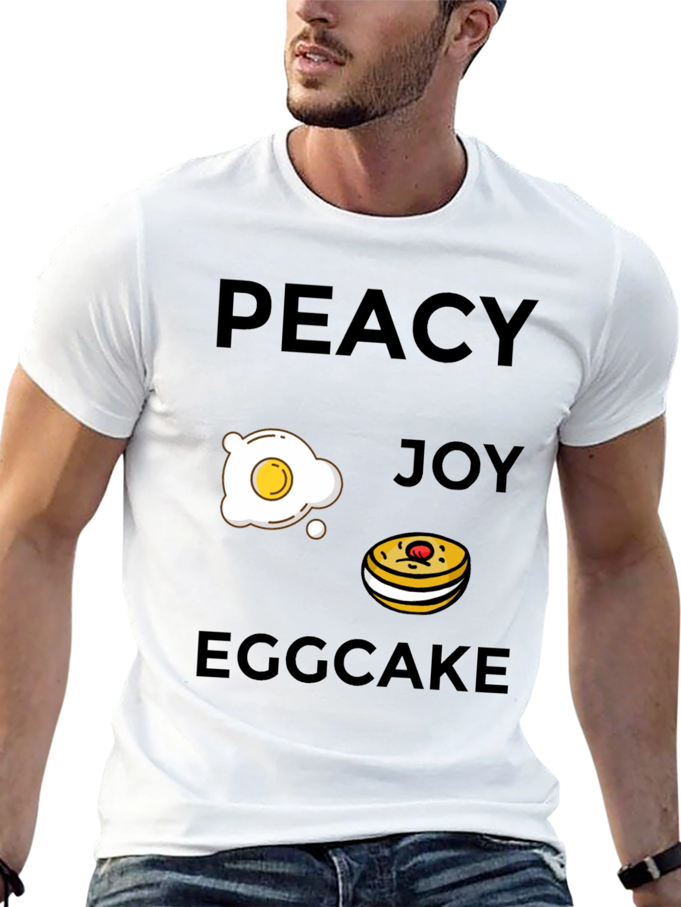Peacy Joy Eggcake T-Shirt