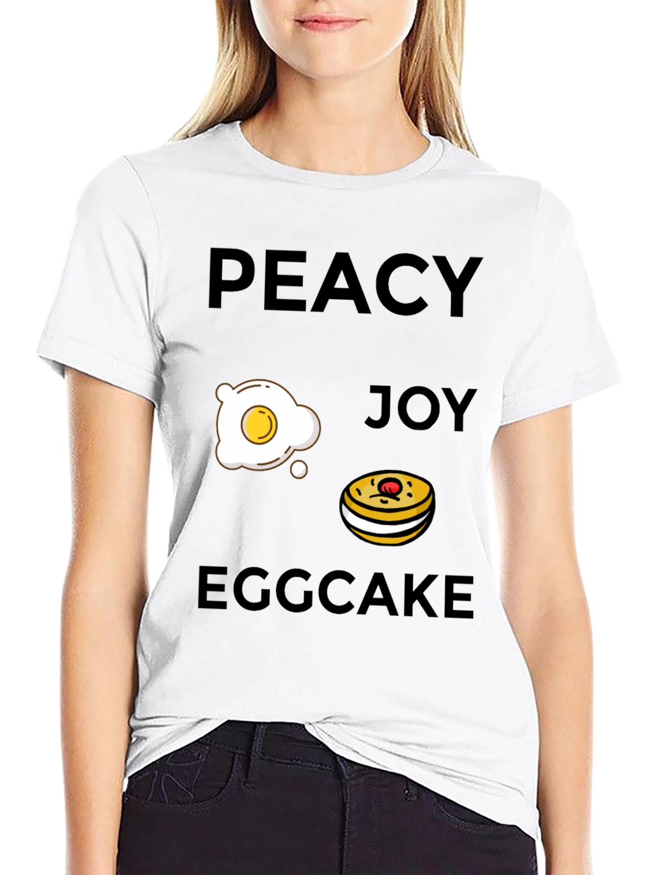 Peacy Joy Eggcake T-Shirt