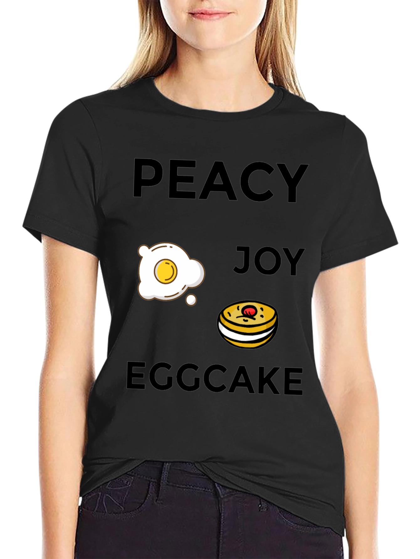 Peacy Joy Eggcake T-Shirt