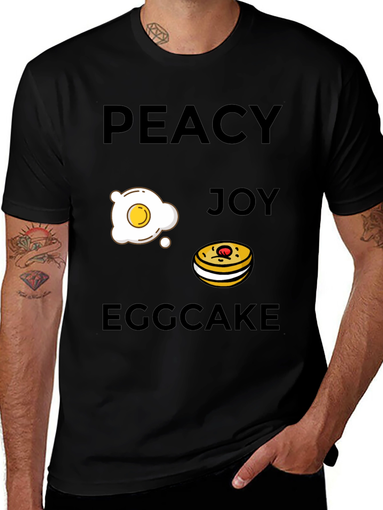 Peacy Joy Eggcake T-Shirt