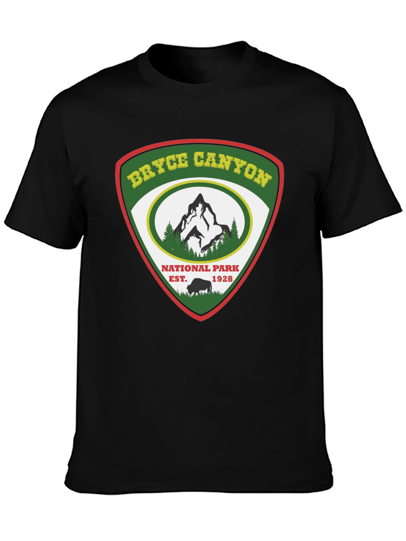 Bryce Canyon National Park Black T-Shirt
