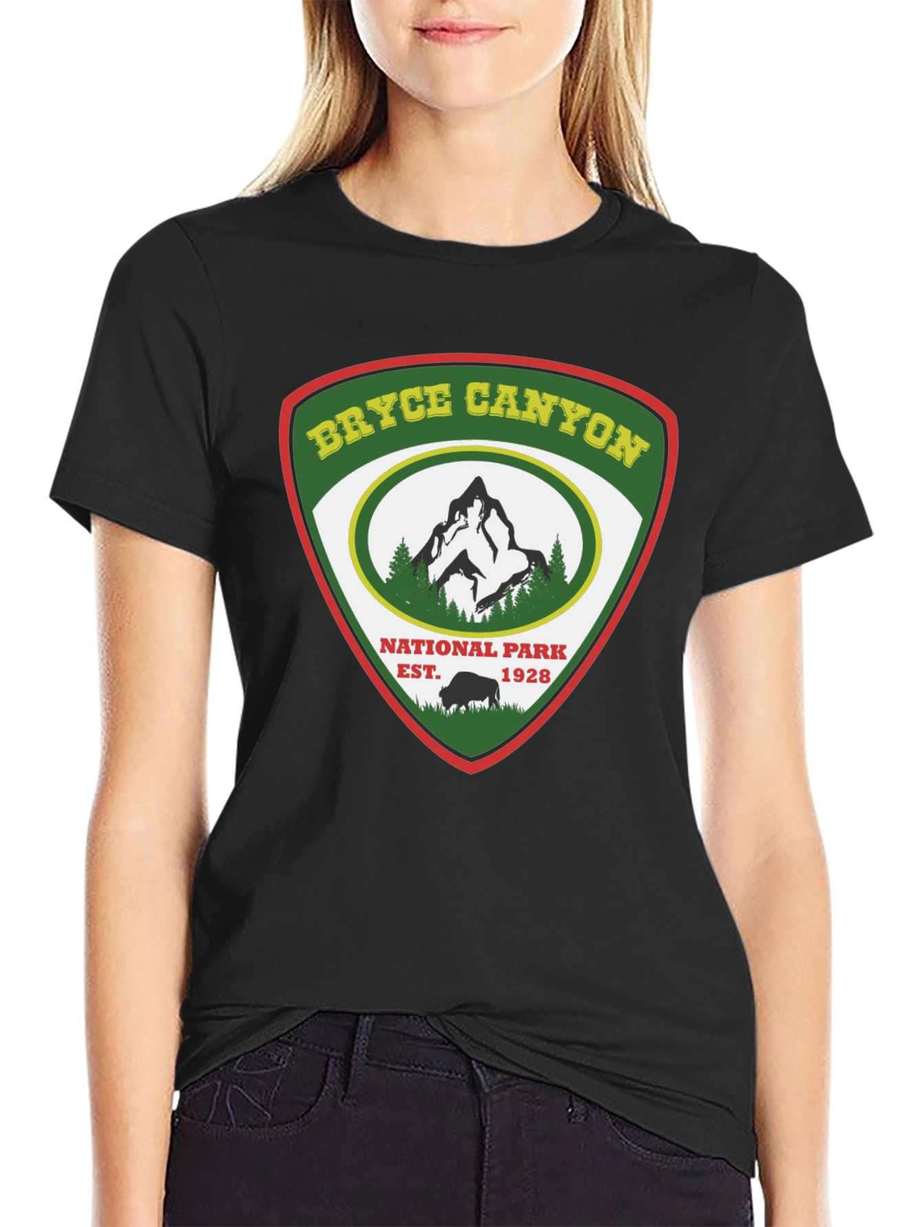 Bryce Canyon National Park Black T-Shirt