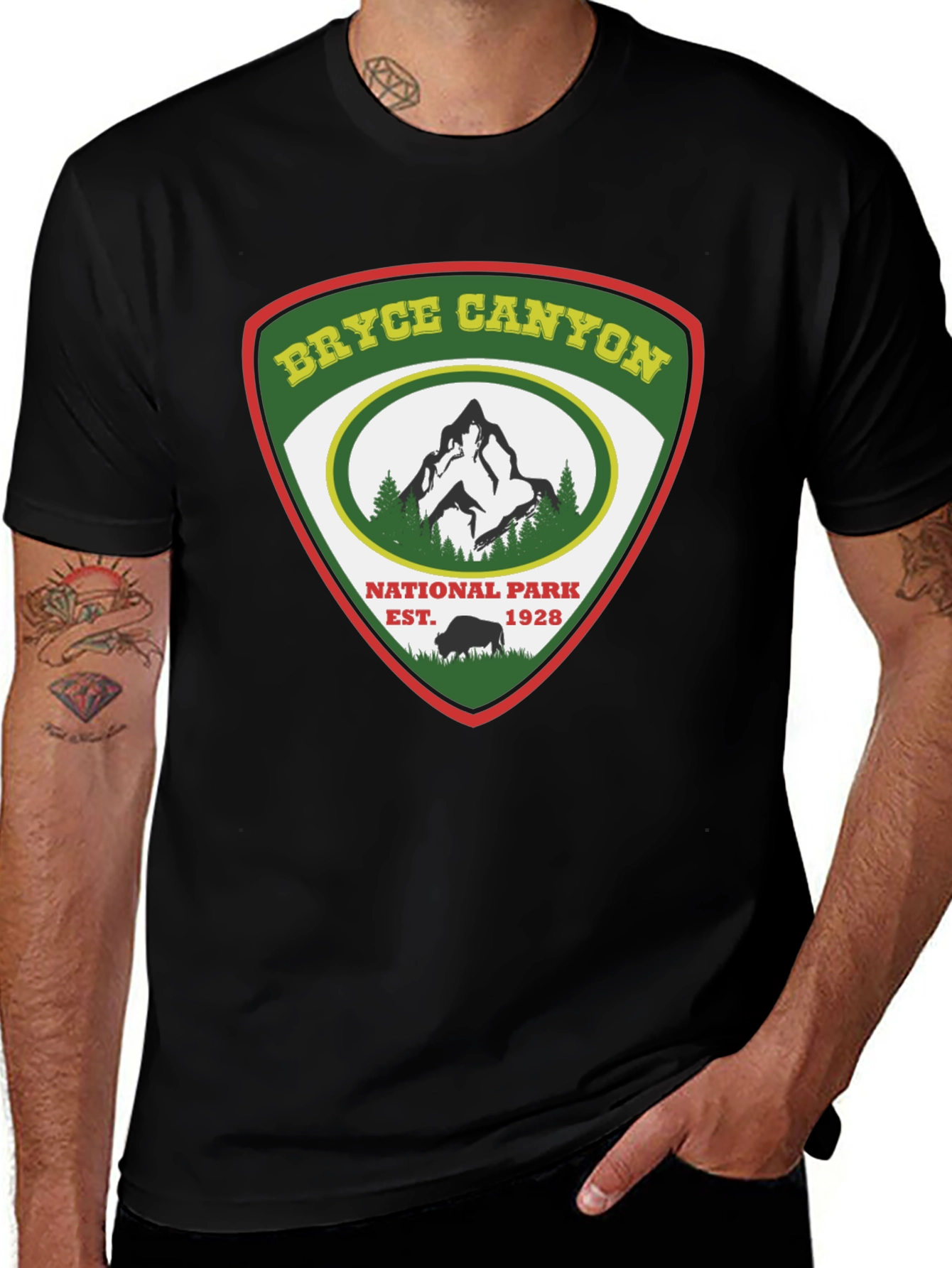 Bryce Canyon National Park Black T-Shirt