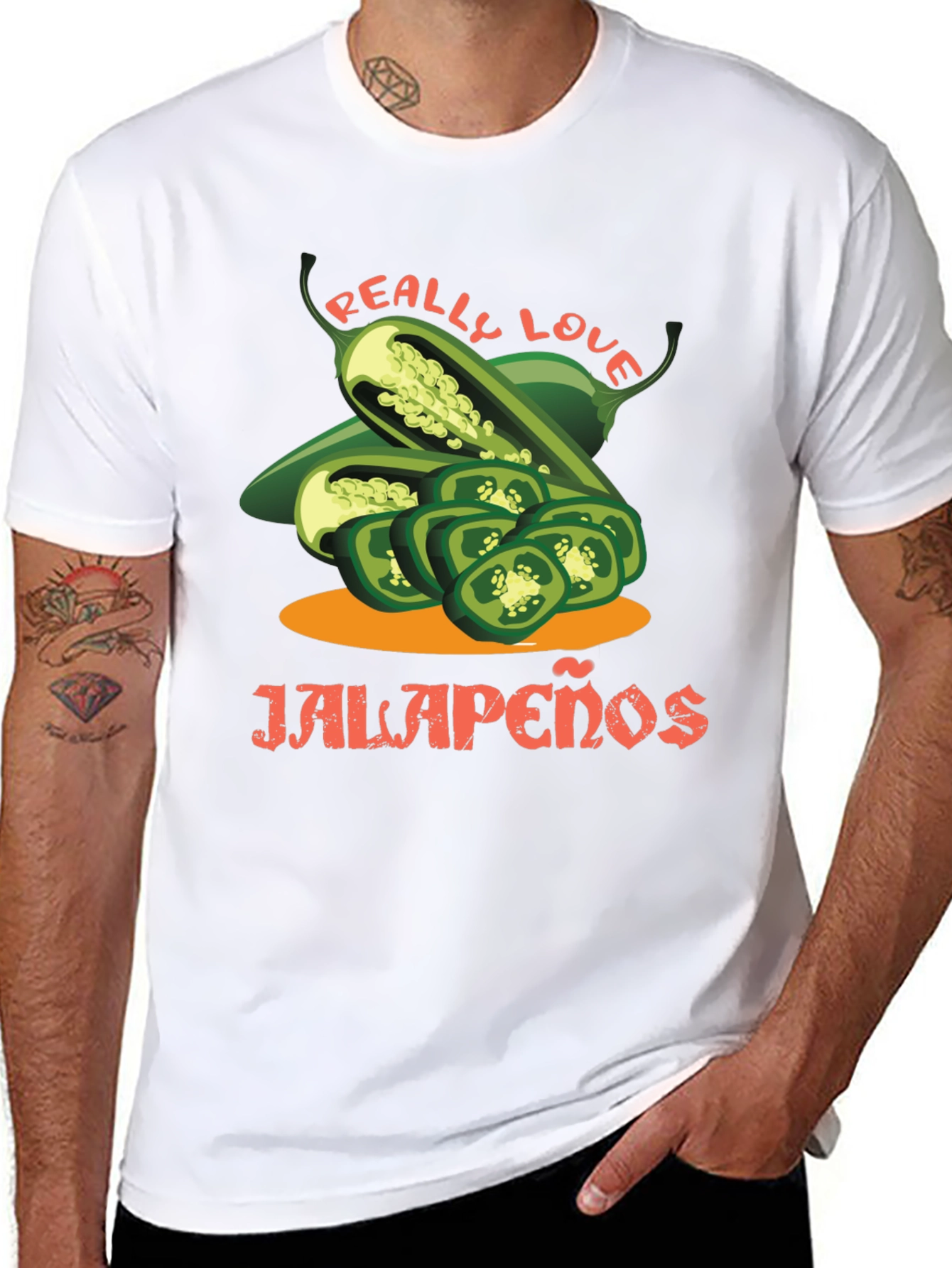Jalapeño Lover T-Shirt - Spicy Food Tee