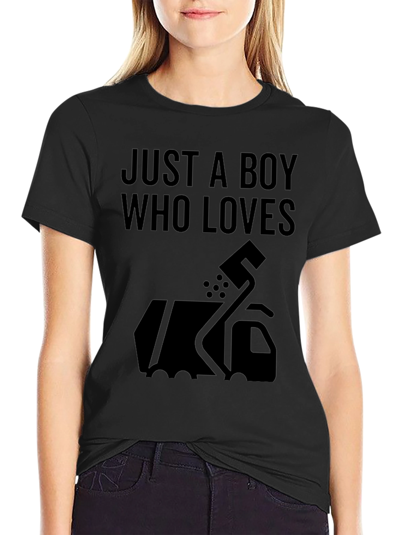 Boy Who Loves Garbage Trucks T-Shirt