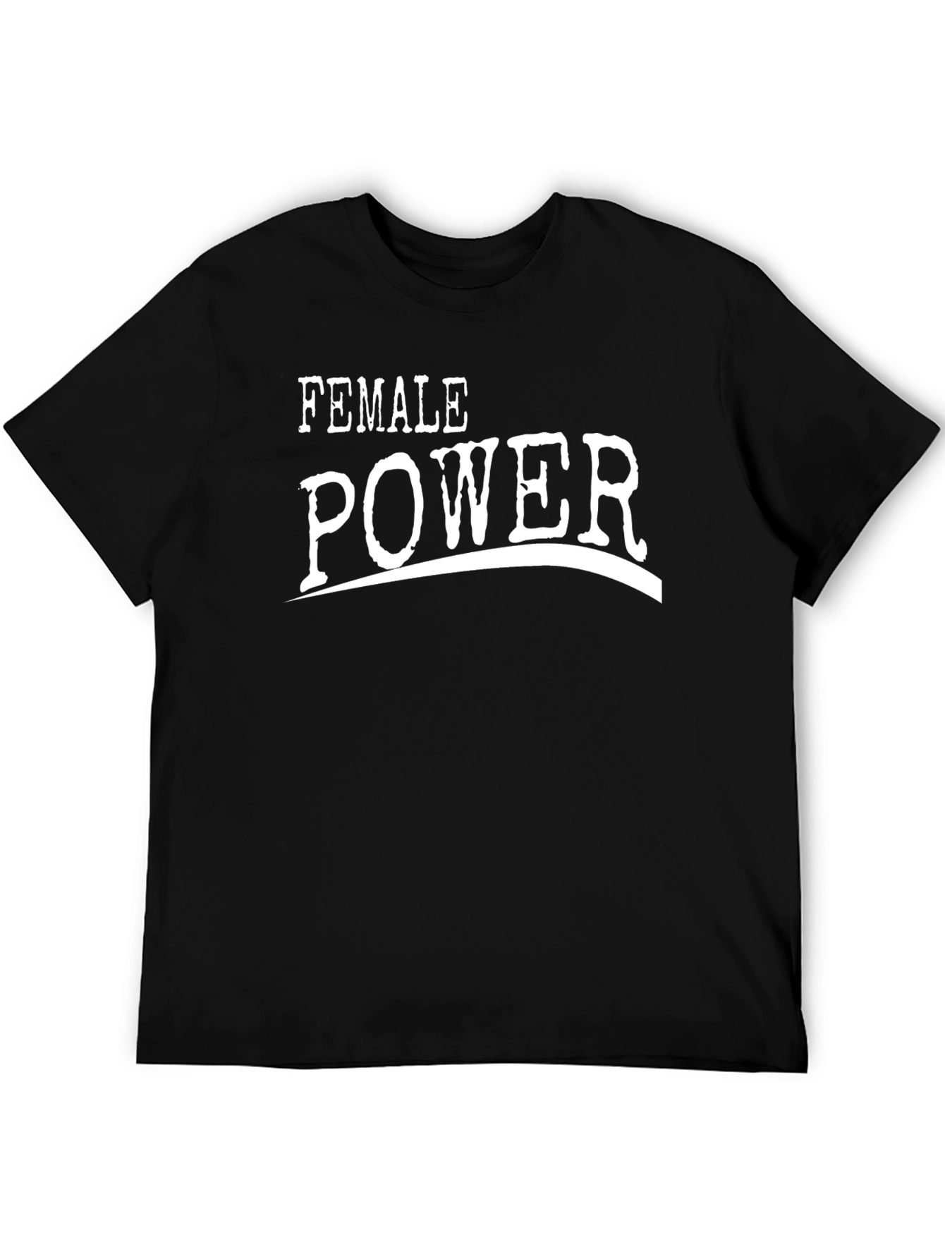 Female Power Graphic T-Shirt - Black