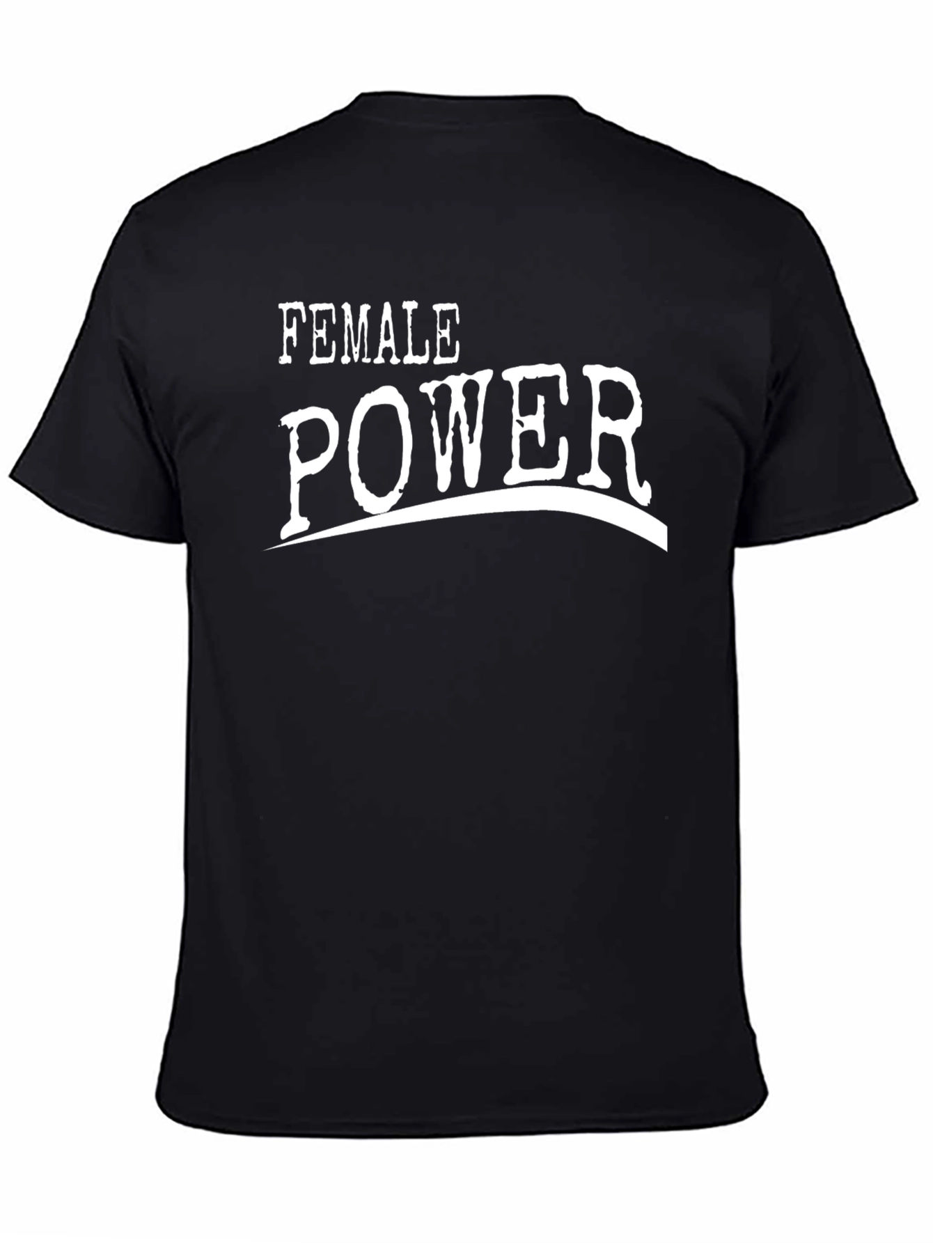 Female Power Graphic T-Shirt - Black