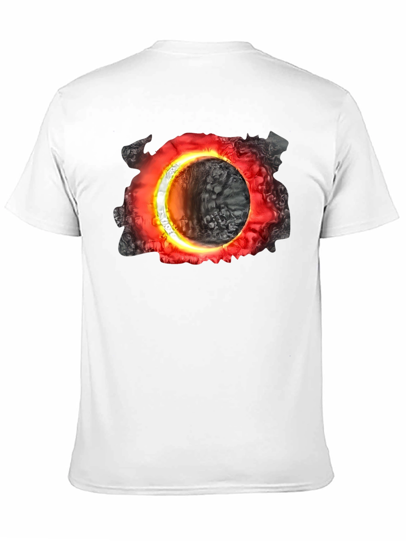 Cosmic Portal Black T-Shirt - Unique Graphic Tee