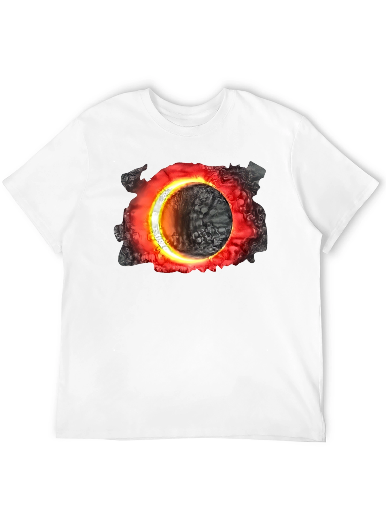 Cosmic Portal Black T-Shirt - Unique Graphic Tee
