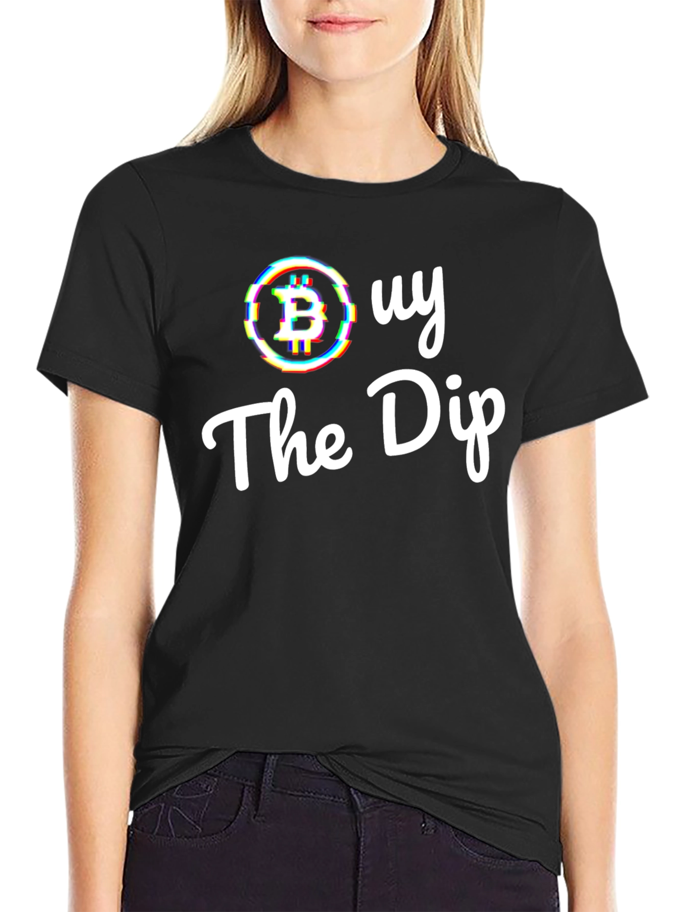 Buy the Dip Bitcoin Graphic Tee