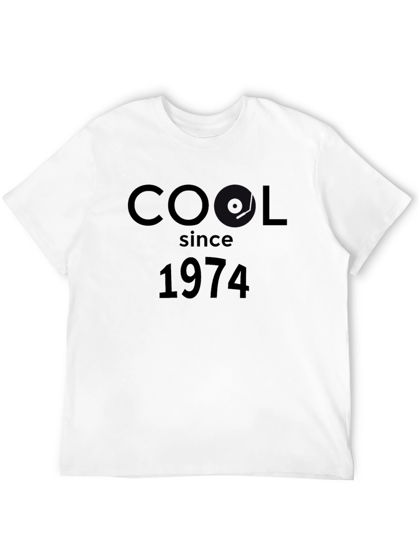 Cool Since 1974 Black Graphic Tee