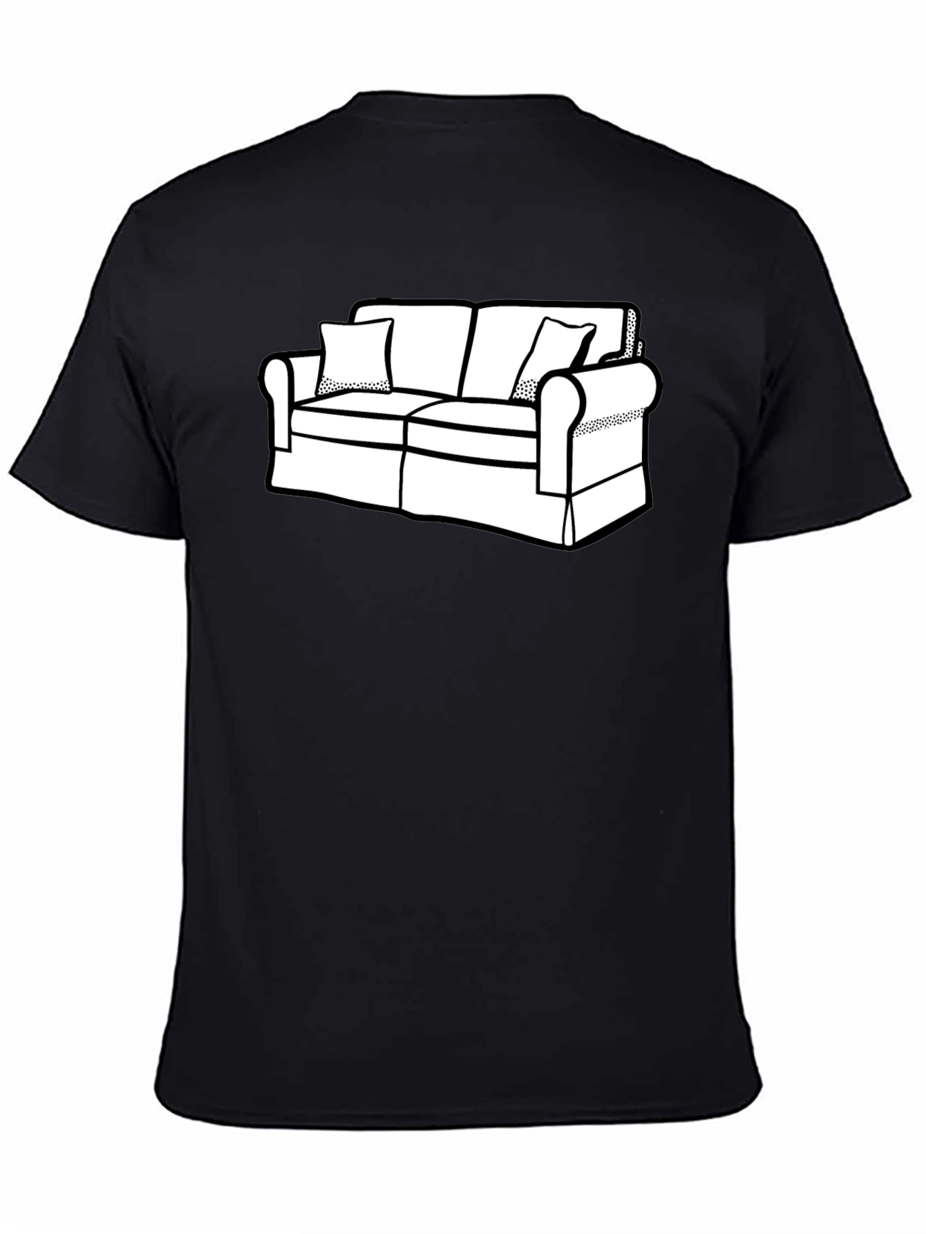 Couch Graphic Tee - Stylish and Comfy