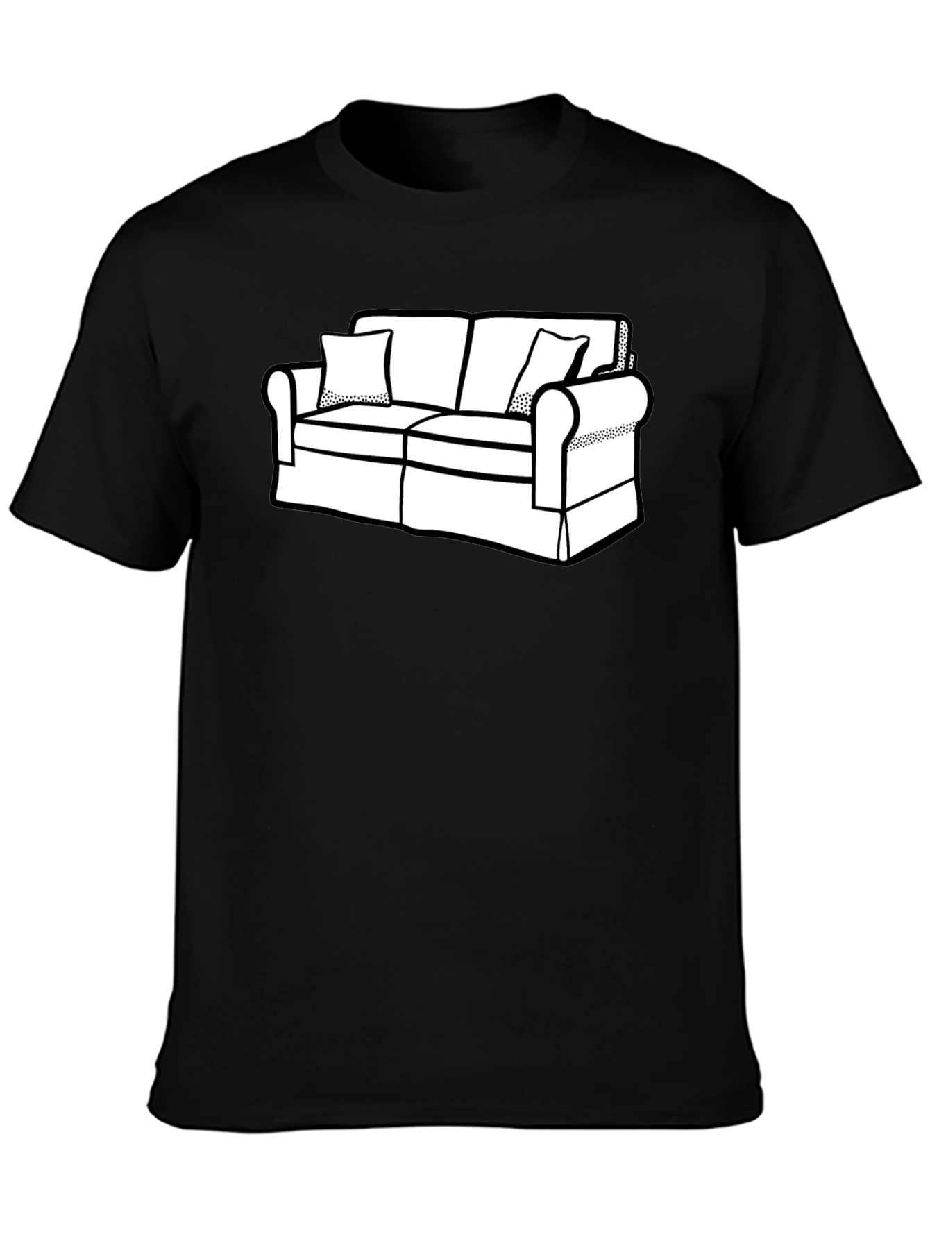 Couch Graphic Tee - Stylish and Comfy