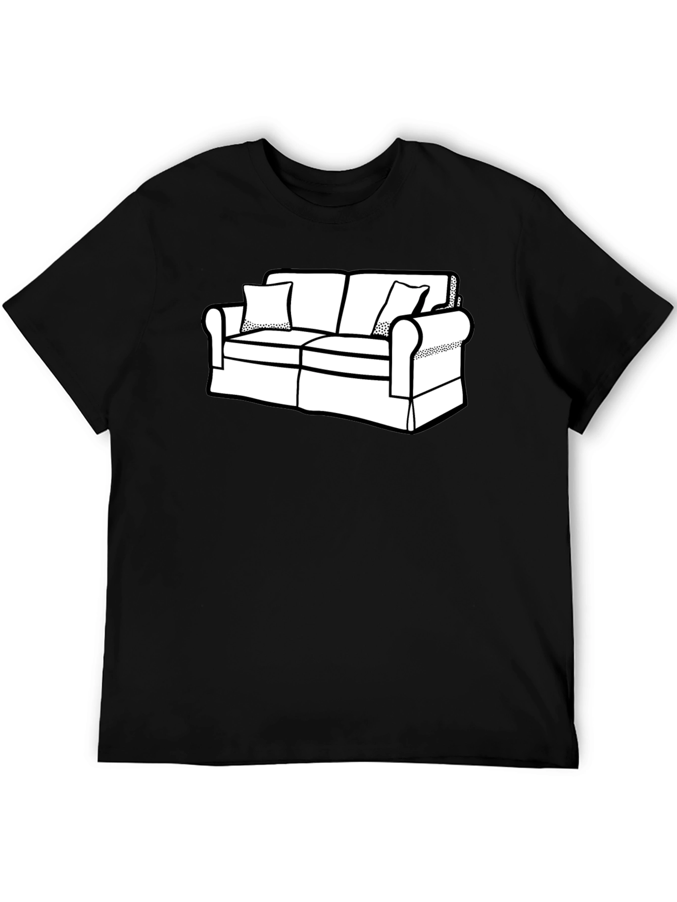 Couch Graphic Tee - Stylish and Comfy