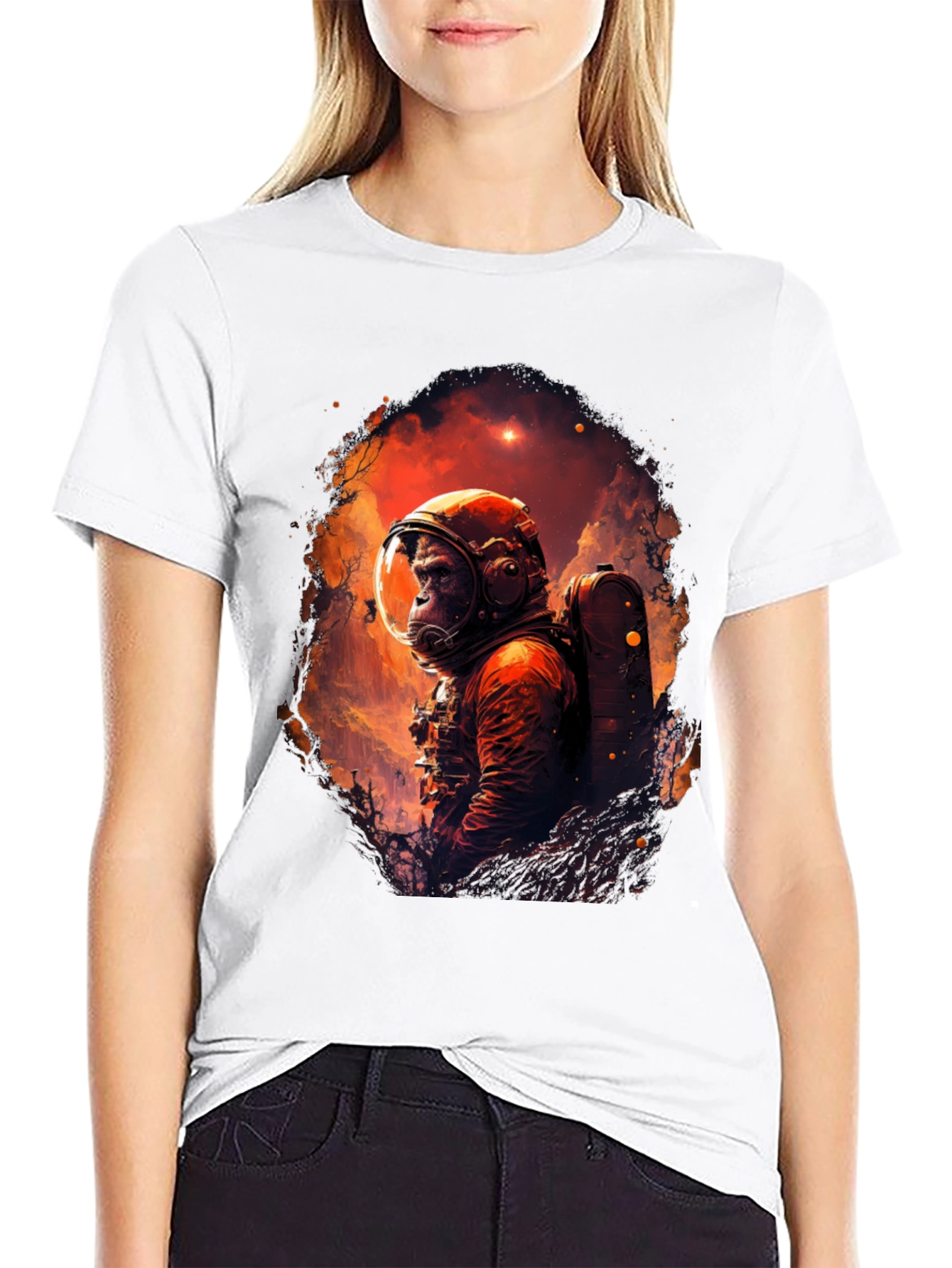 Ape Astronaut Graphic Tee