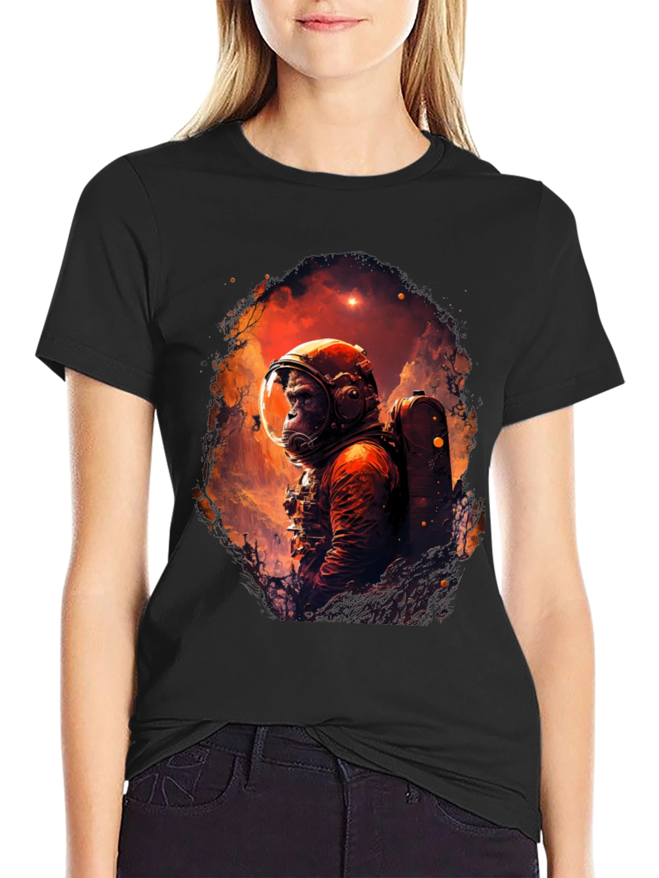 Ape Astronaut Graphic Tee