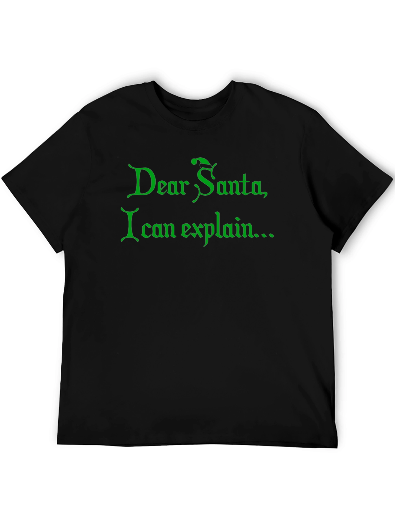 Dear Santa I Can Explain Funny Christmas T-Shirt
