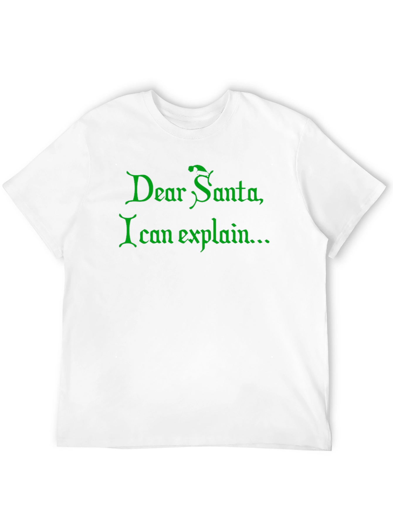 Dear Santa I Can Explain Funny Christmas T-Shirt