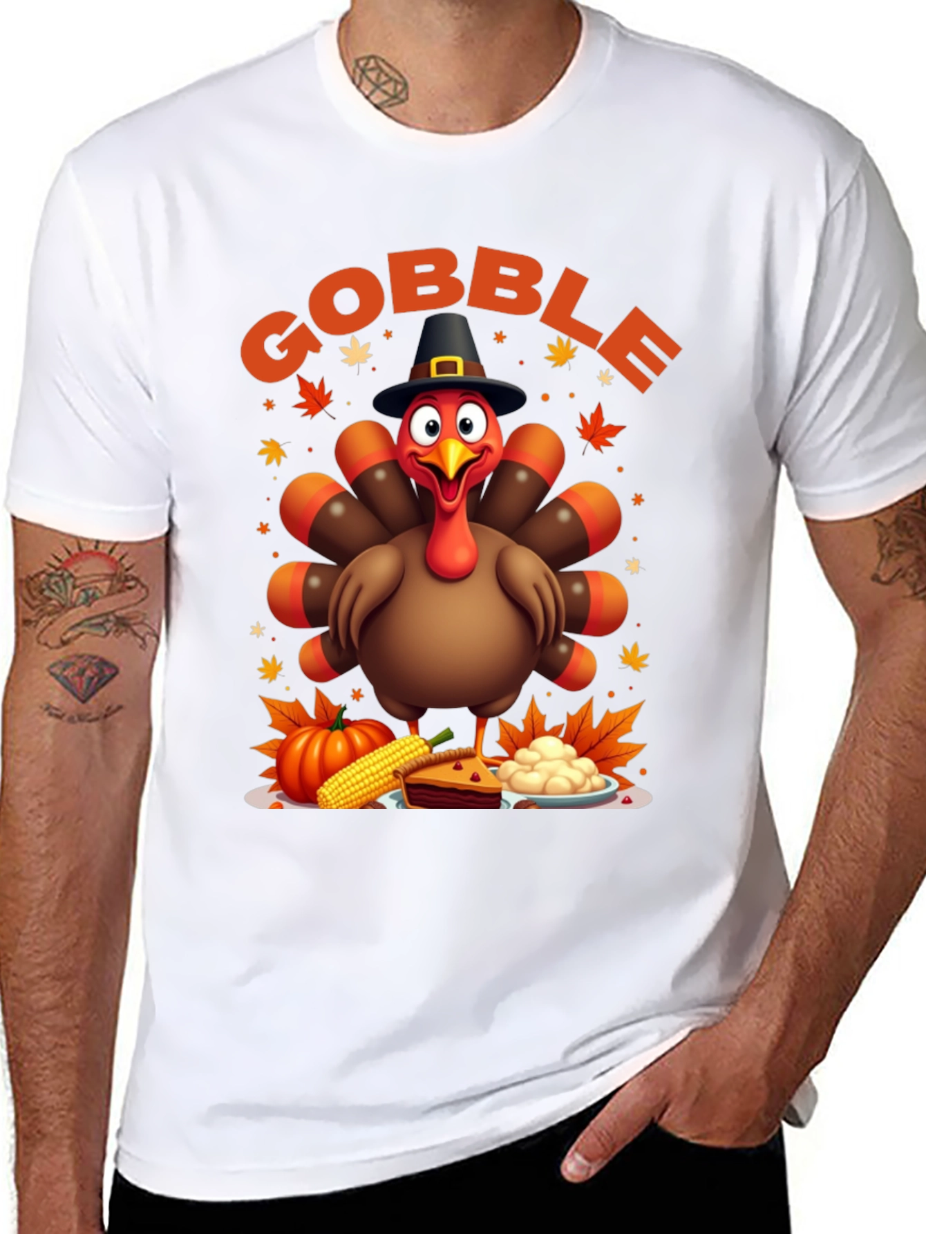 Gobble Thanksgiving T-Shirt
