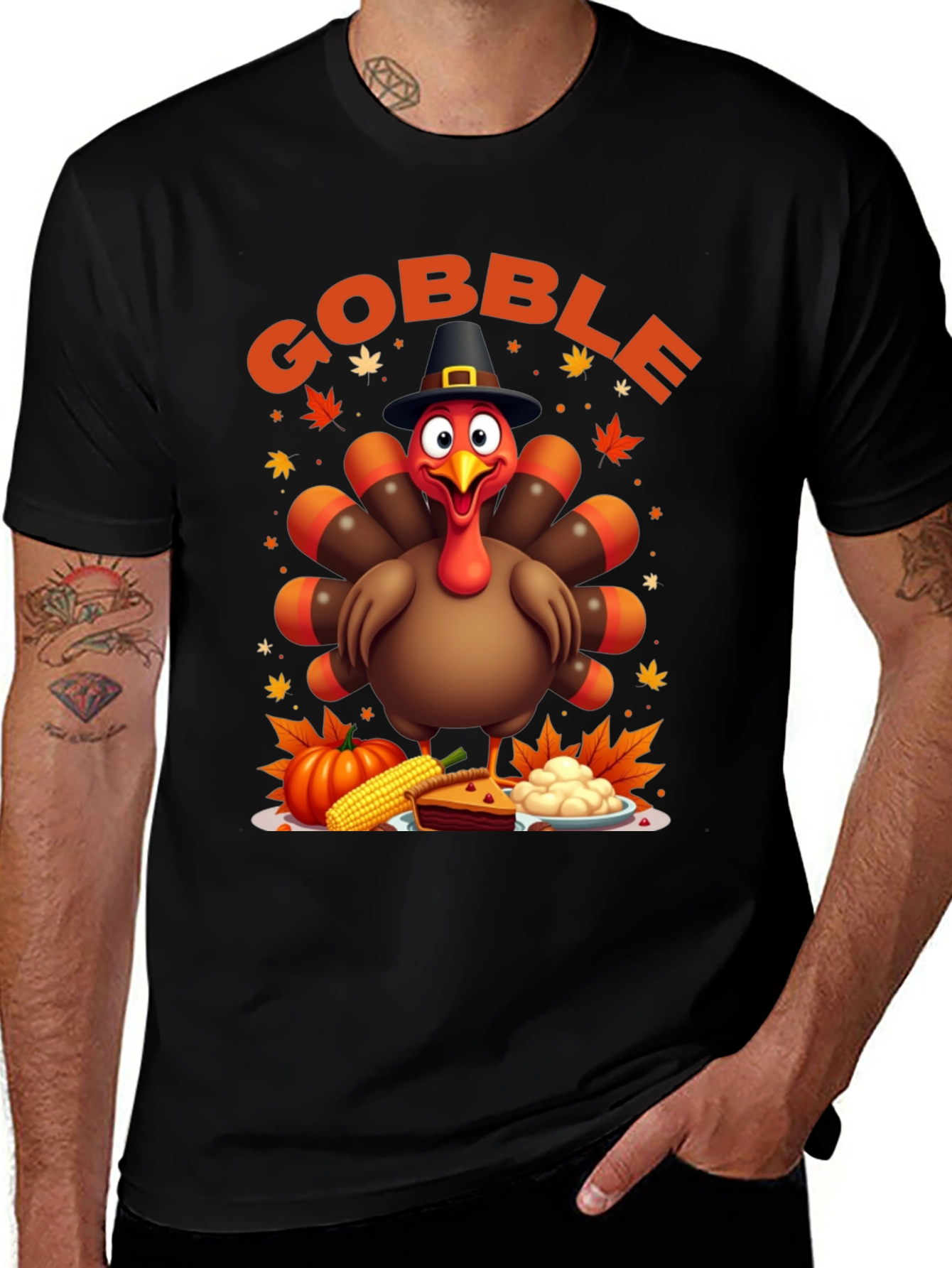 Gobble Thanksgiving T-Shirt