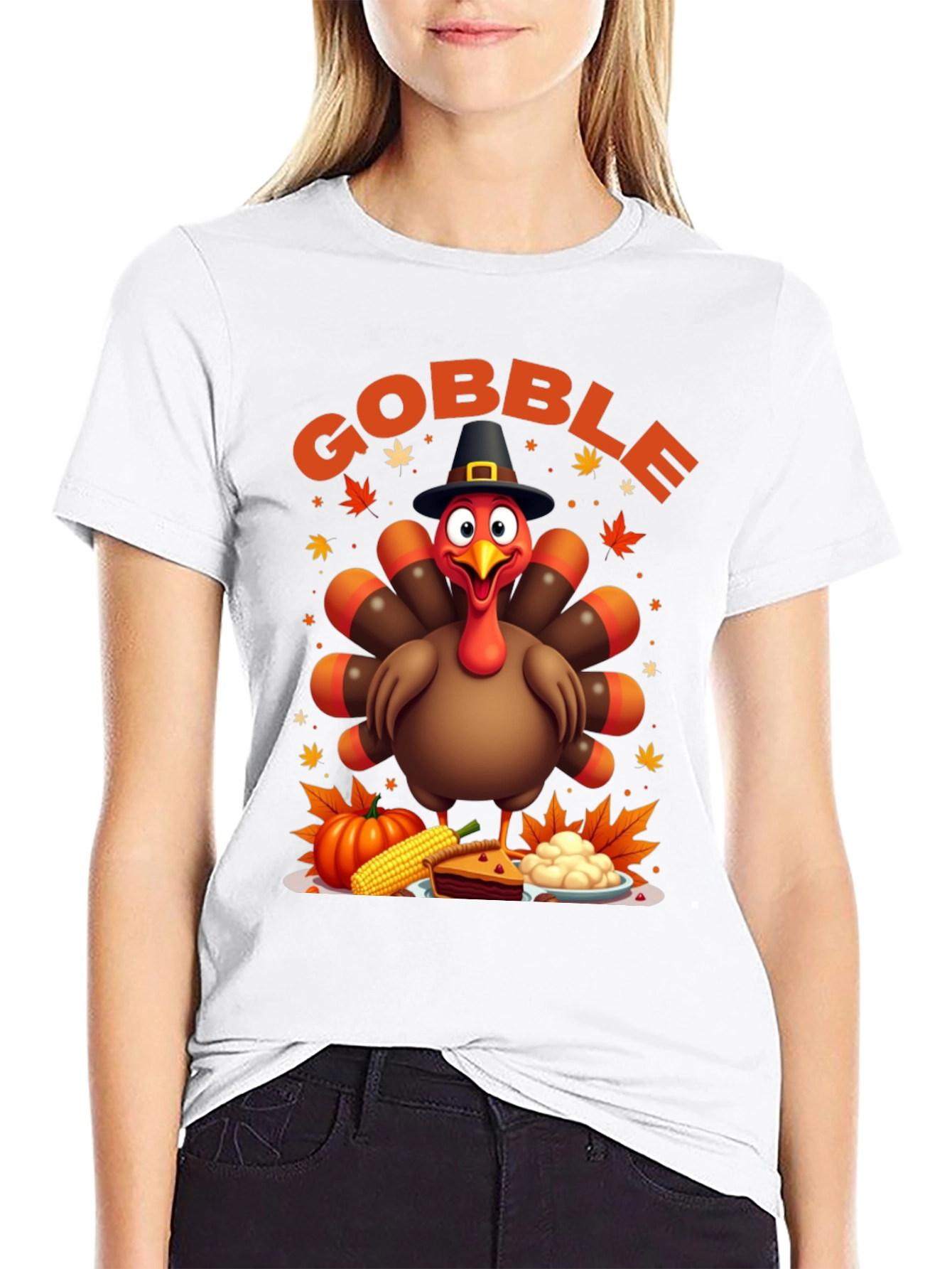 Gobble Thanksgiving T-Shirt
