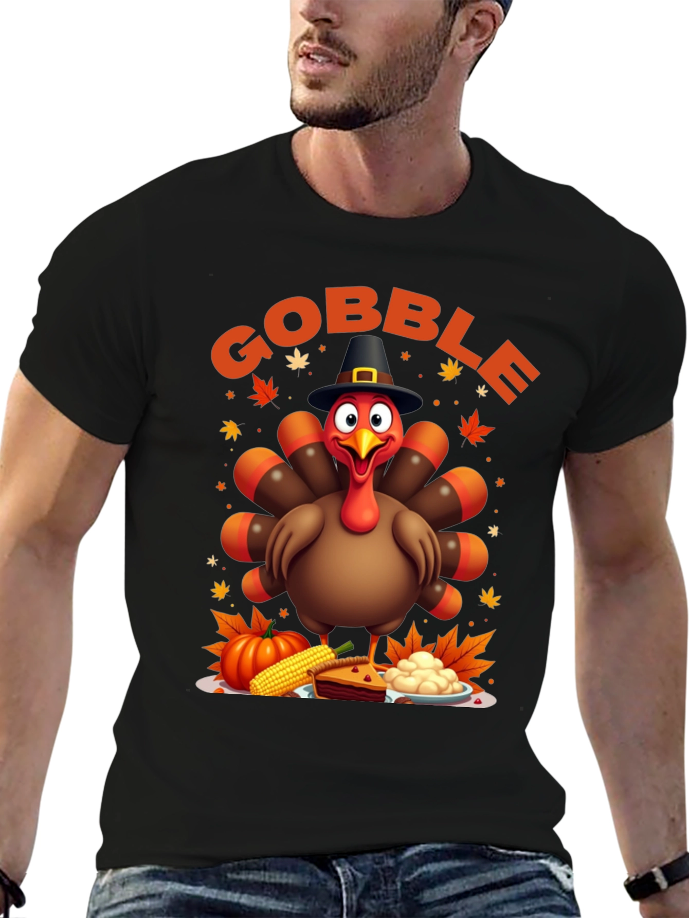 Gobble Thanksgiving T-Shirt