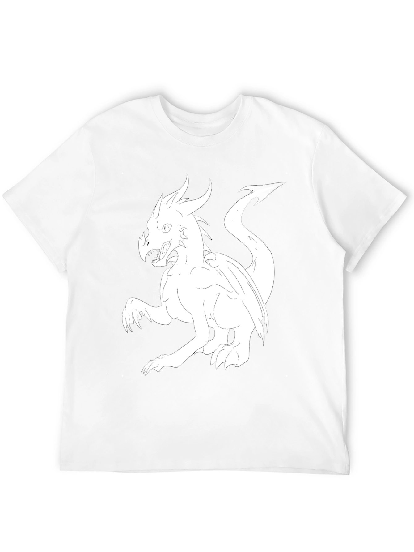 Dragon Graphic T-Shirt - Black
