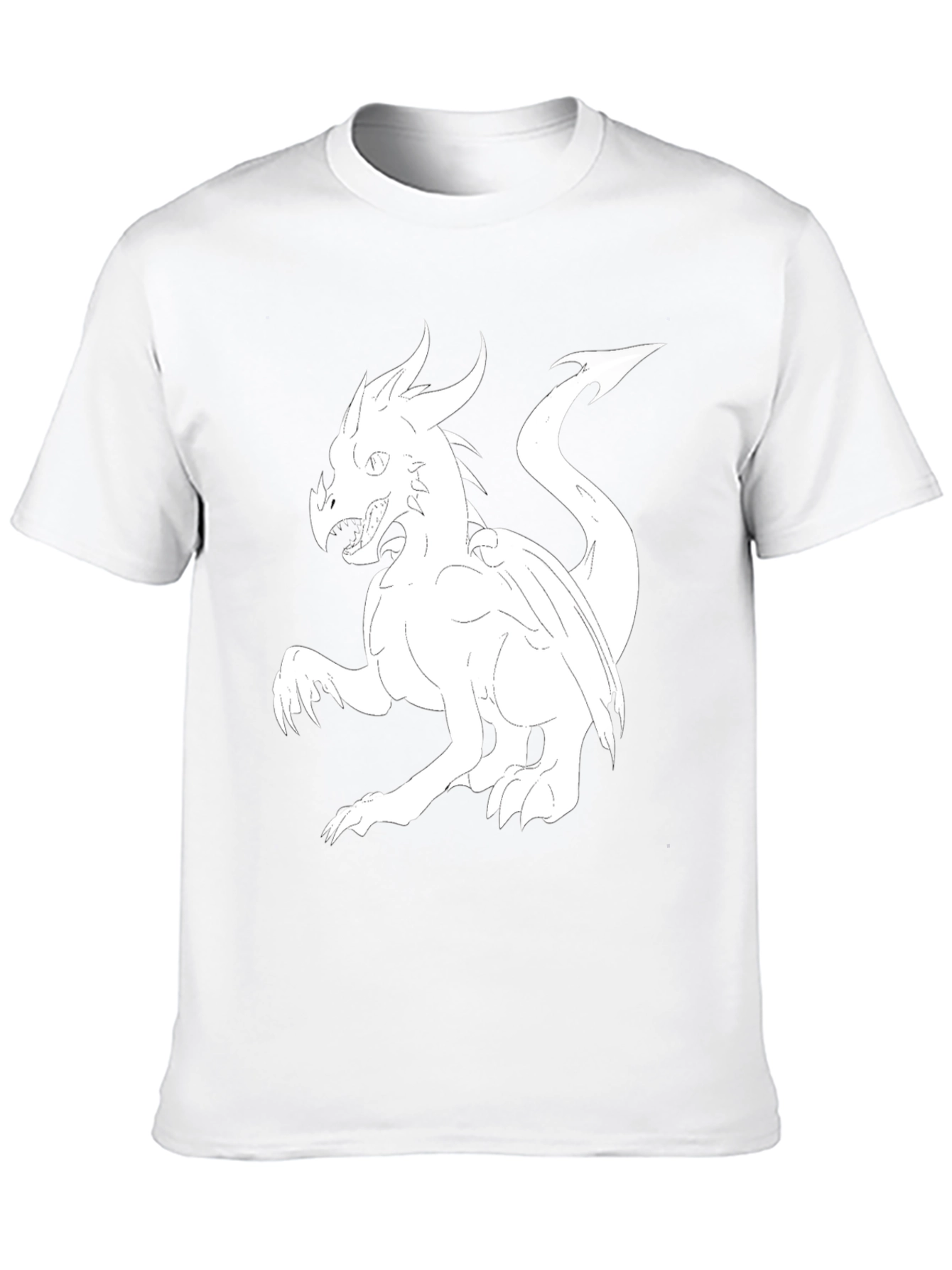 Dragon Graphic T-Shirt - Black