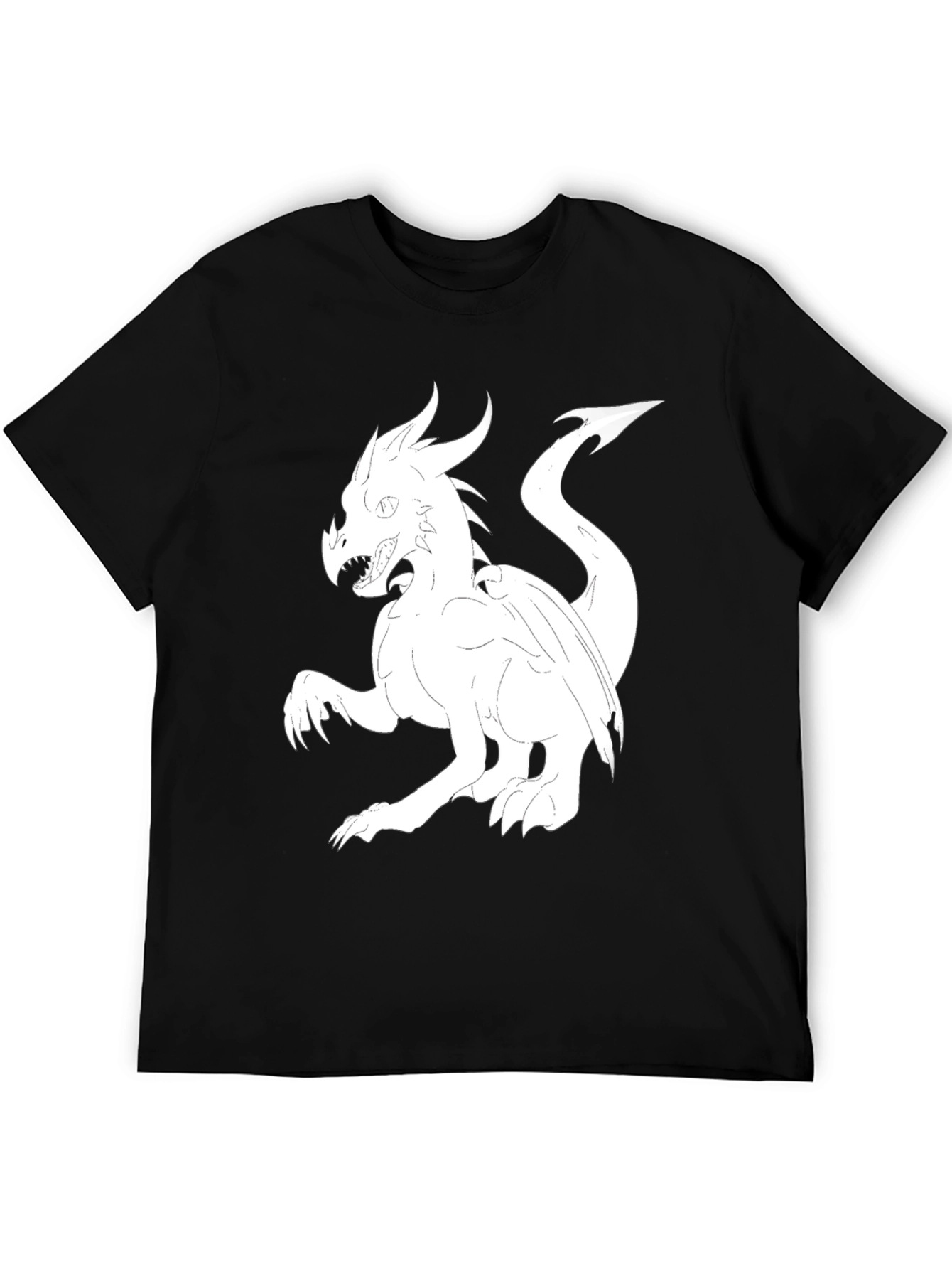 Dragon Graphic T-Shirt - Black