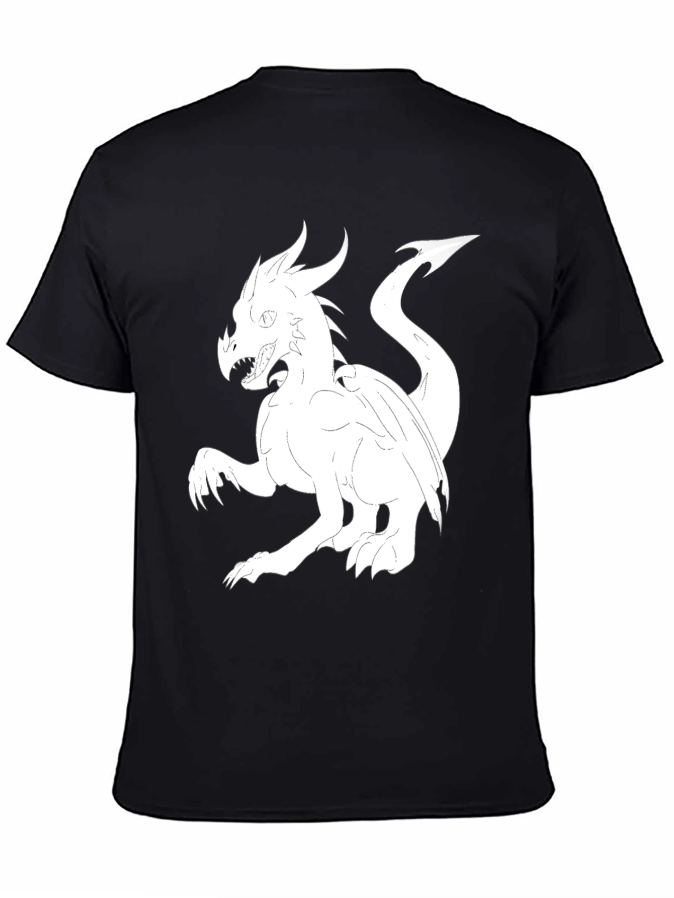 Dragon Graphic T-Shirt - Black