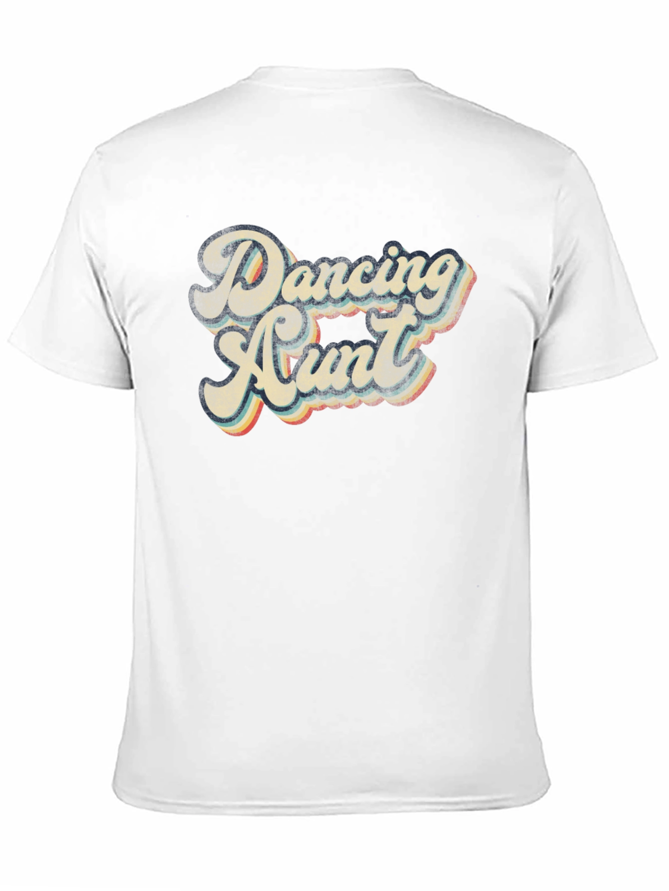 Dancing Aunt Retro Graphic Tee - Cool & Comfy